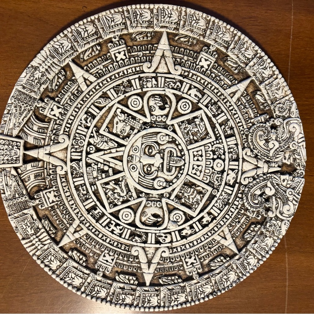 Aztec Calendar Stone Wall Art